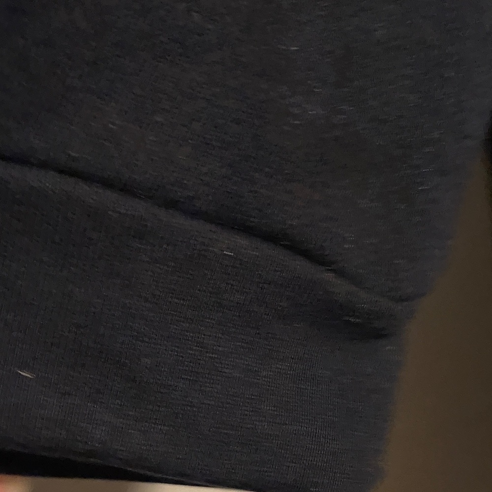 Shabby Chic Black Ruffled Sweatshirt - Picture 4 of 6